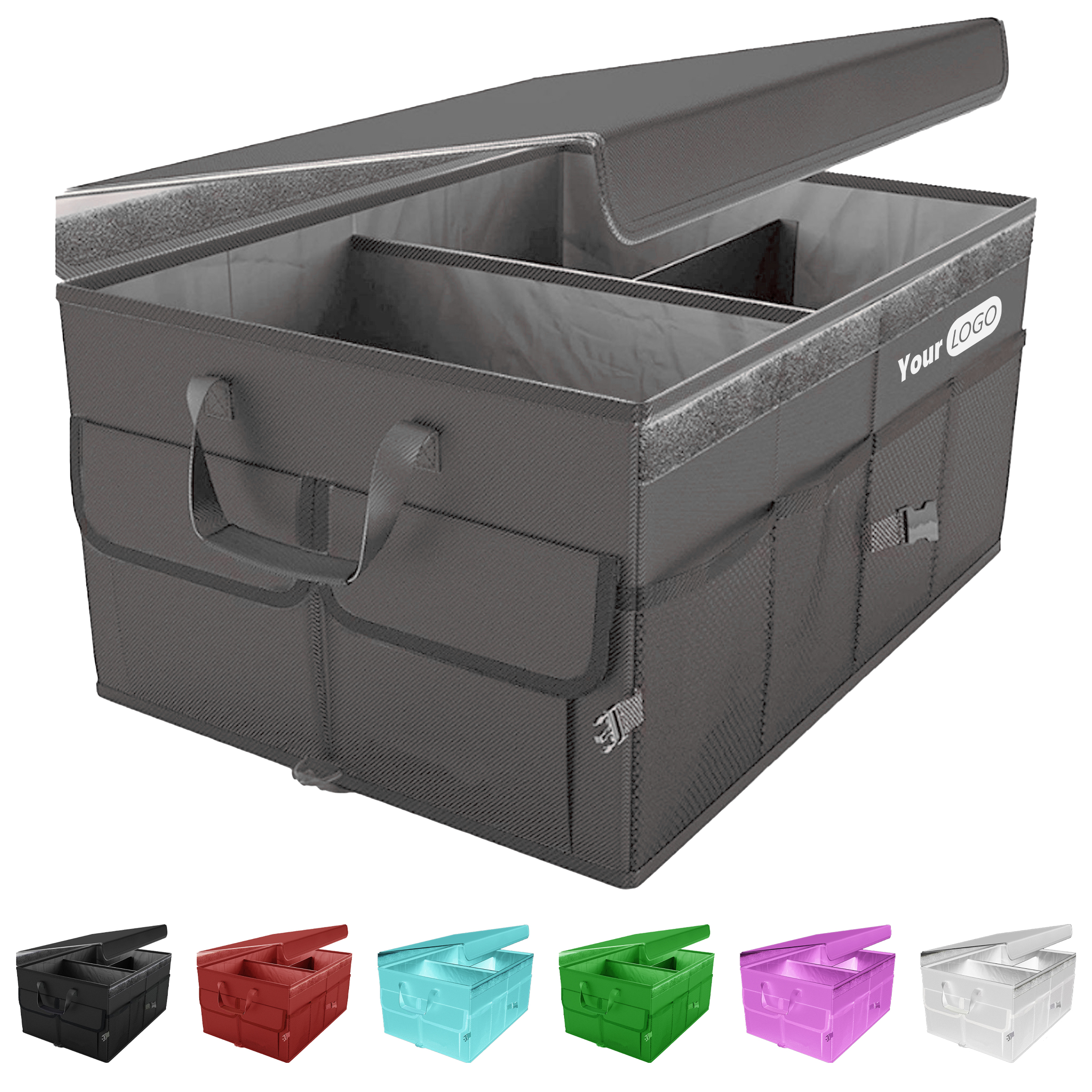 Oxford Cloth Foldable Car Trunk Organizer For Efficient Storage And Organization 7