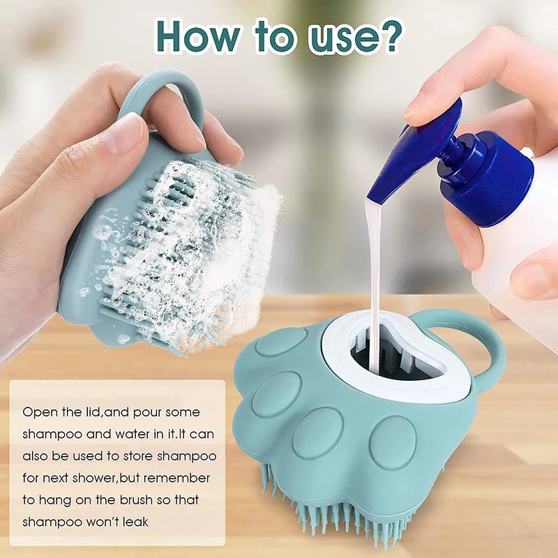 Silicone Puppy Massage Brush 8