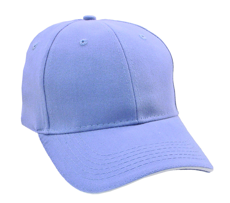 Brushed Cotton Twill Cap w/Sandwich Bill 11