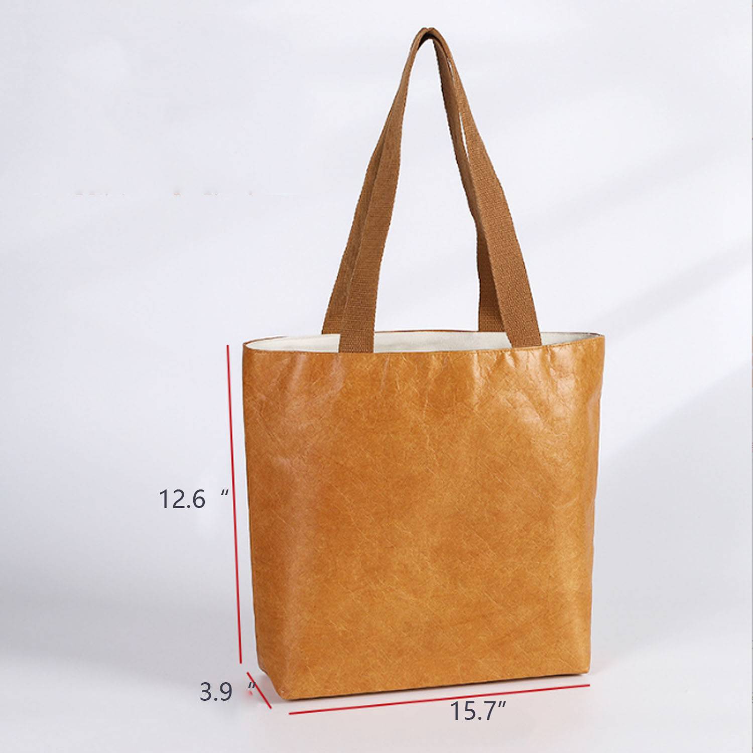 Reusable Waterproof Tyvek Paper tote shopping bag 4