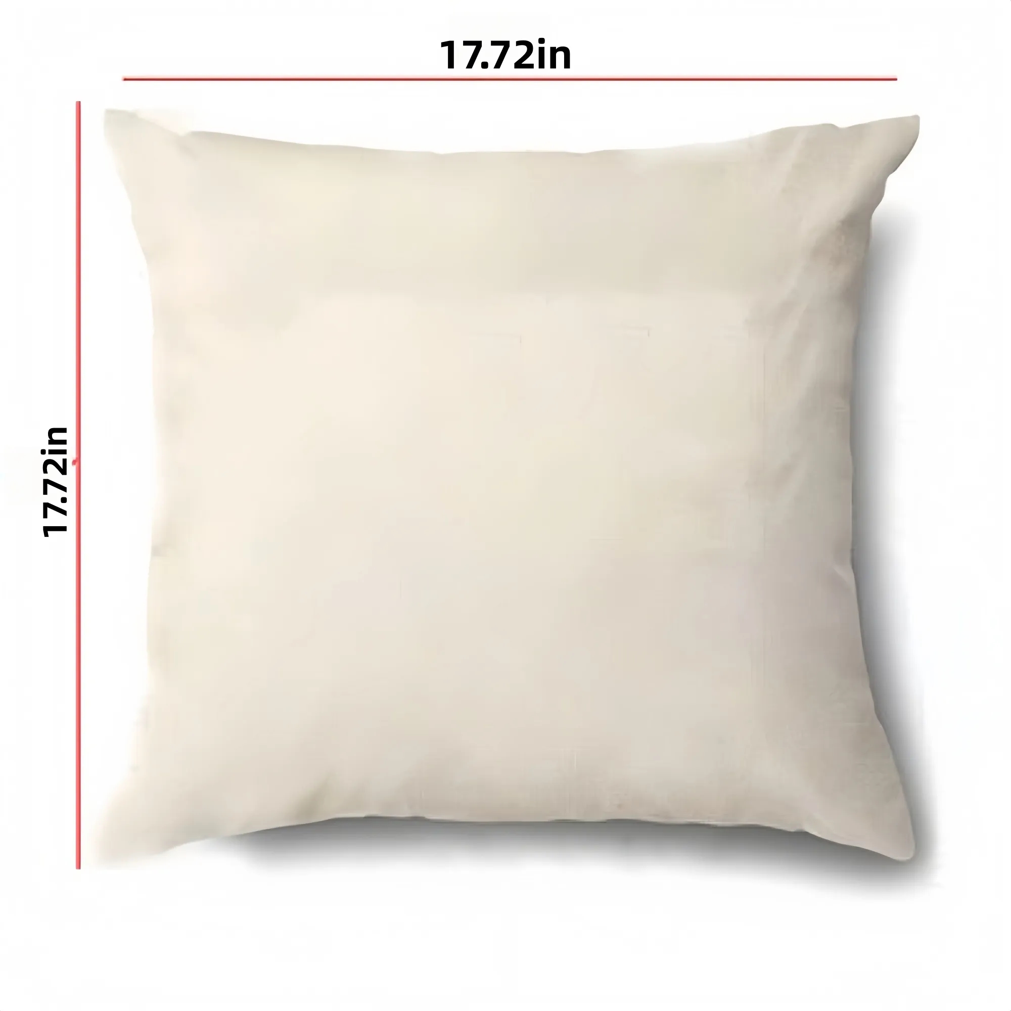 Full Color Custom Linen Throw Pillow 3