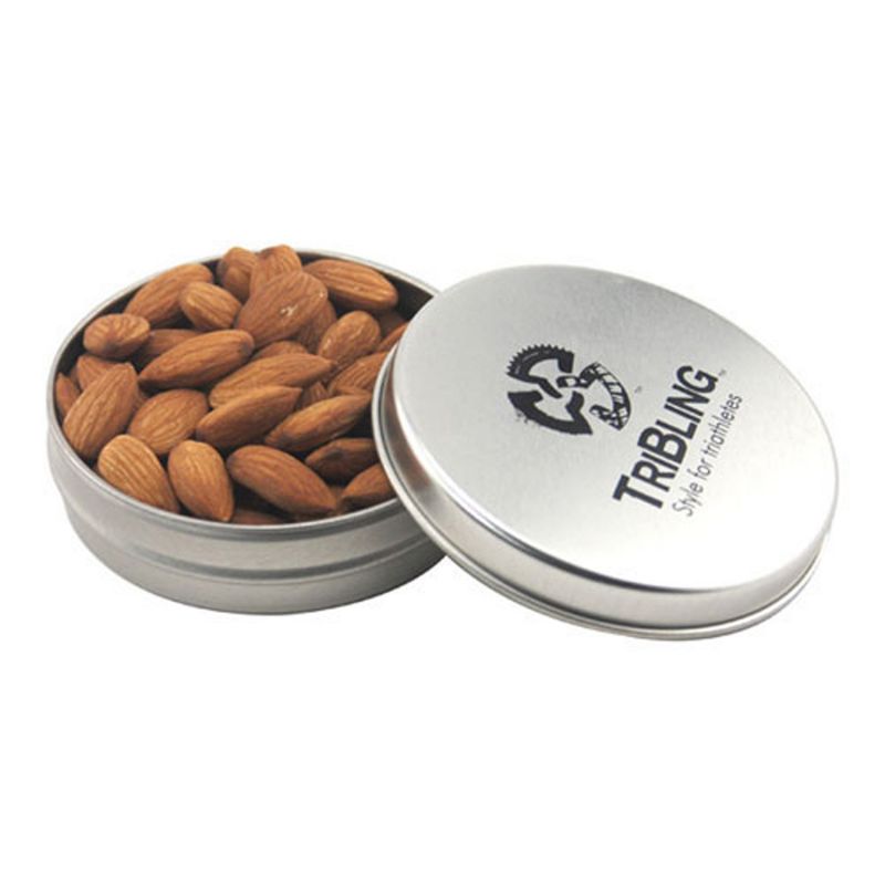 Round Tin with Almonds 1