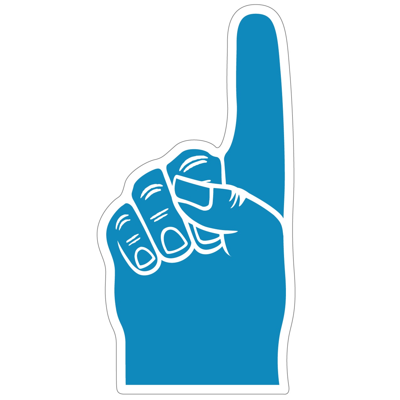 6.5" EVA Hand Desk Topper 1