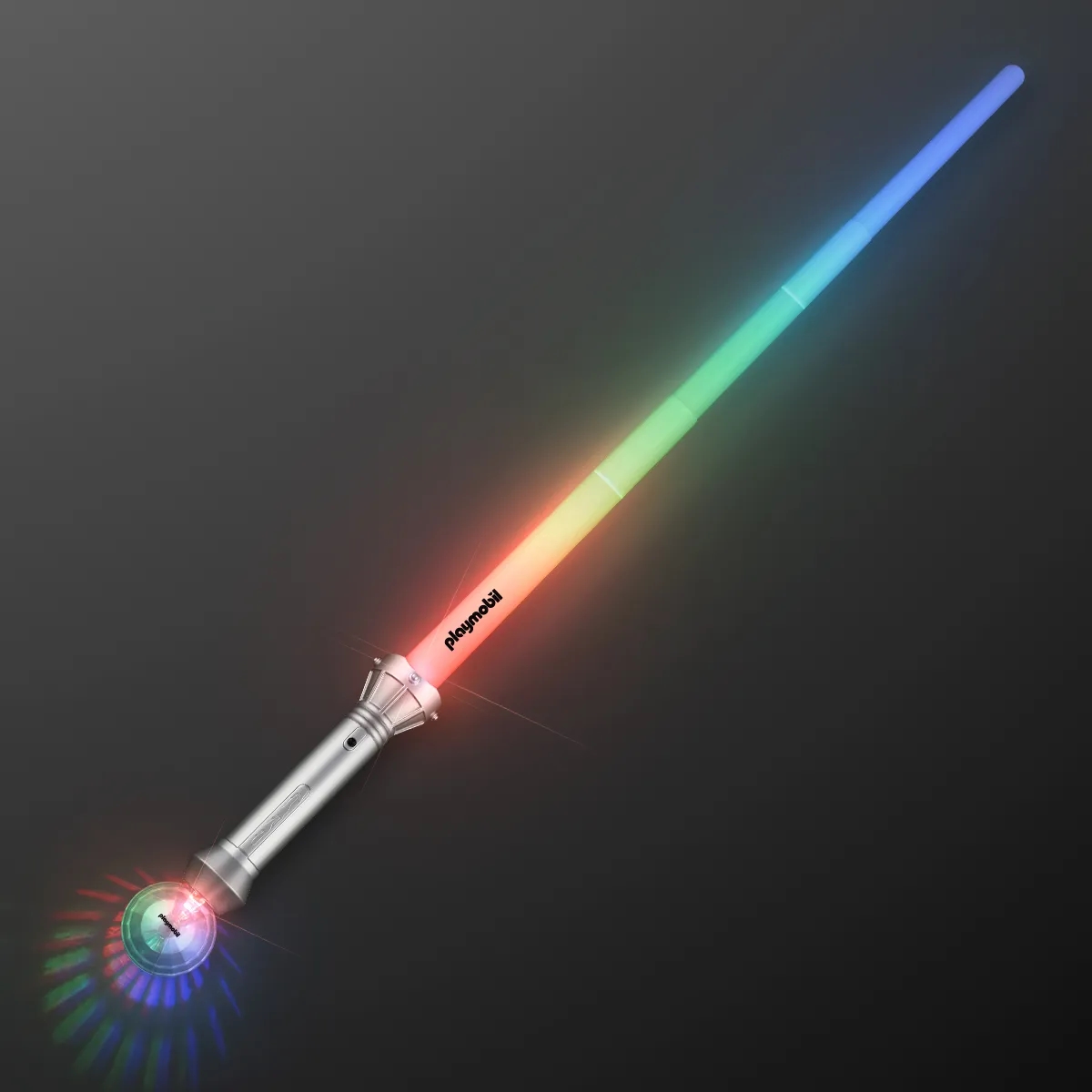 LED Magic Wizard Staff with Crystal Ball Handle 2