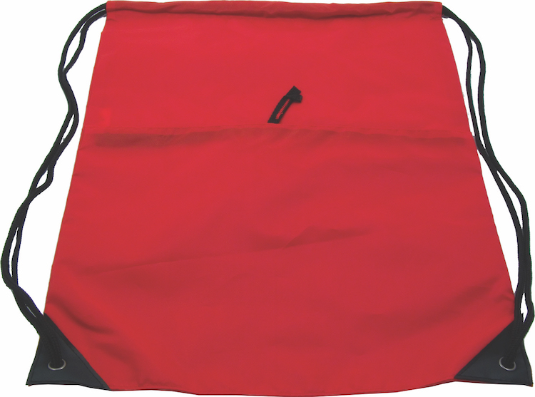 Drawstring Bag w/Pocket 2