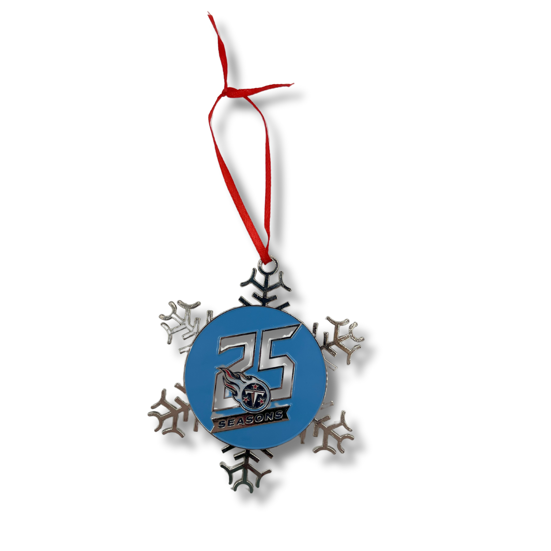 Metal Ornament within 3" diameter with Short String or Ribbon 1