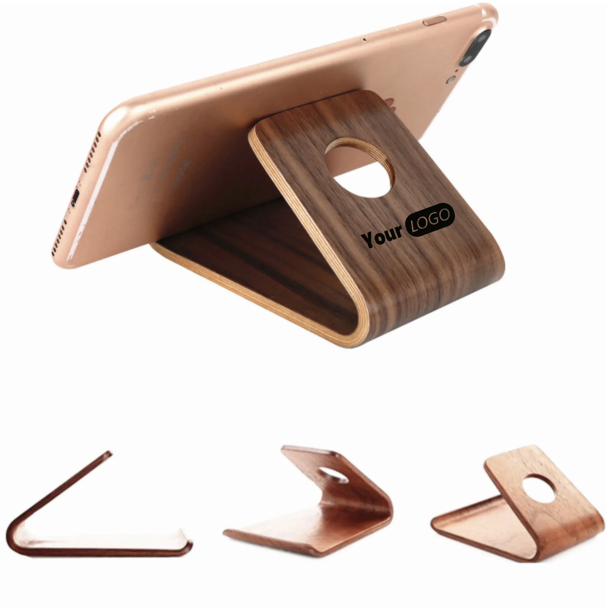 Wooden Phone Stand