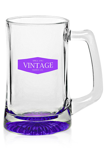 14 oz. ARC Glass Beer Mugs 10