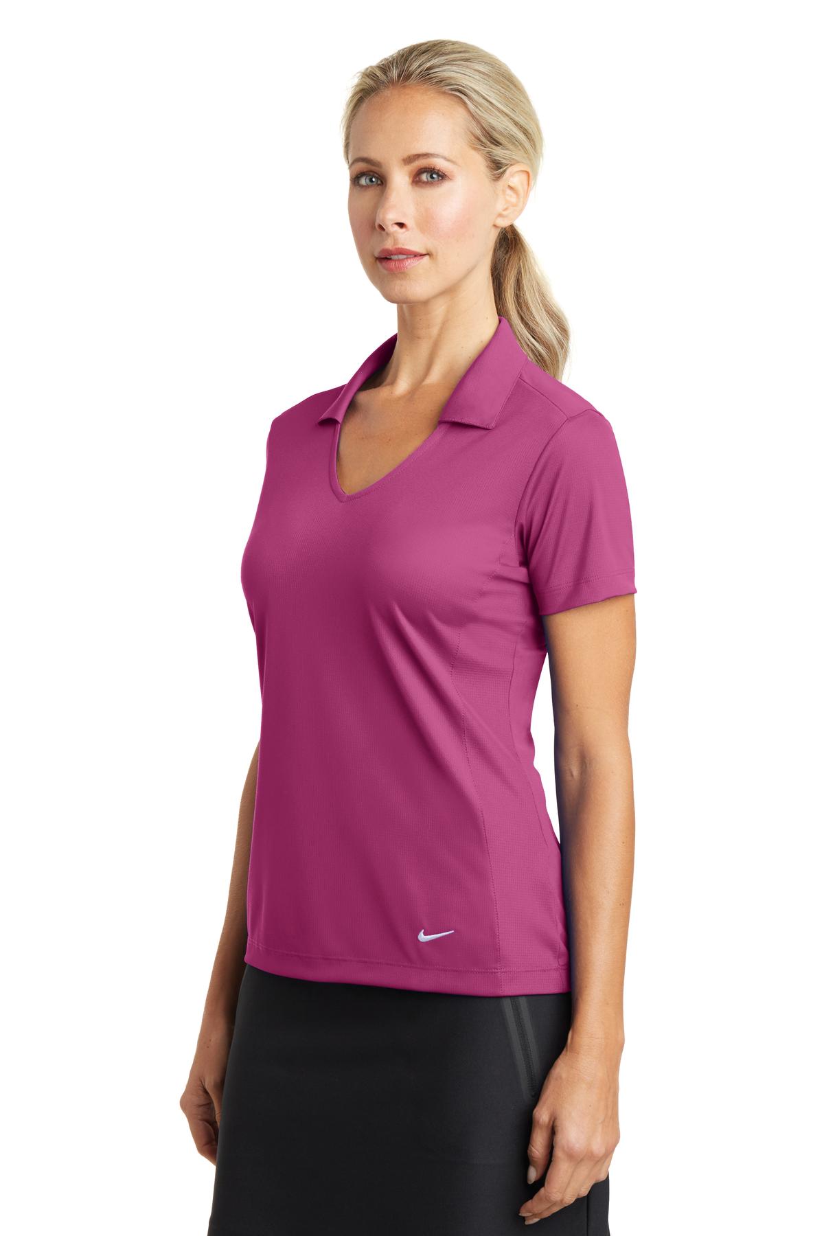 Nike® Women's Dri-FIT Vertical Mesh Polo 76