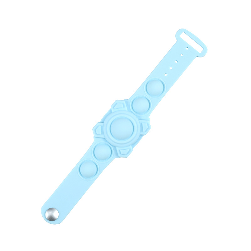 AirTag Holder /Adjustable Stretchy Silicone Pop It Watch Band 4