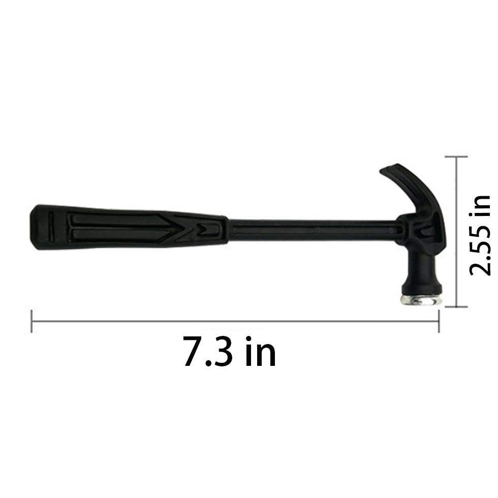Iron Head Jewelry Hammer w/ Plastic Handle 3