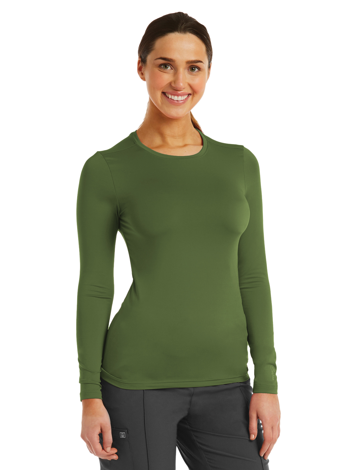 Maevn - Bestee - Women's Basic Long Sleeve Underscrub Tee