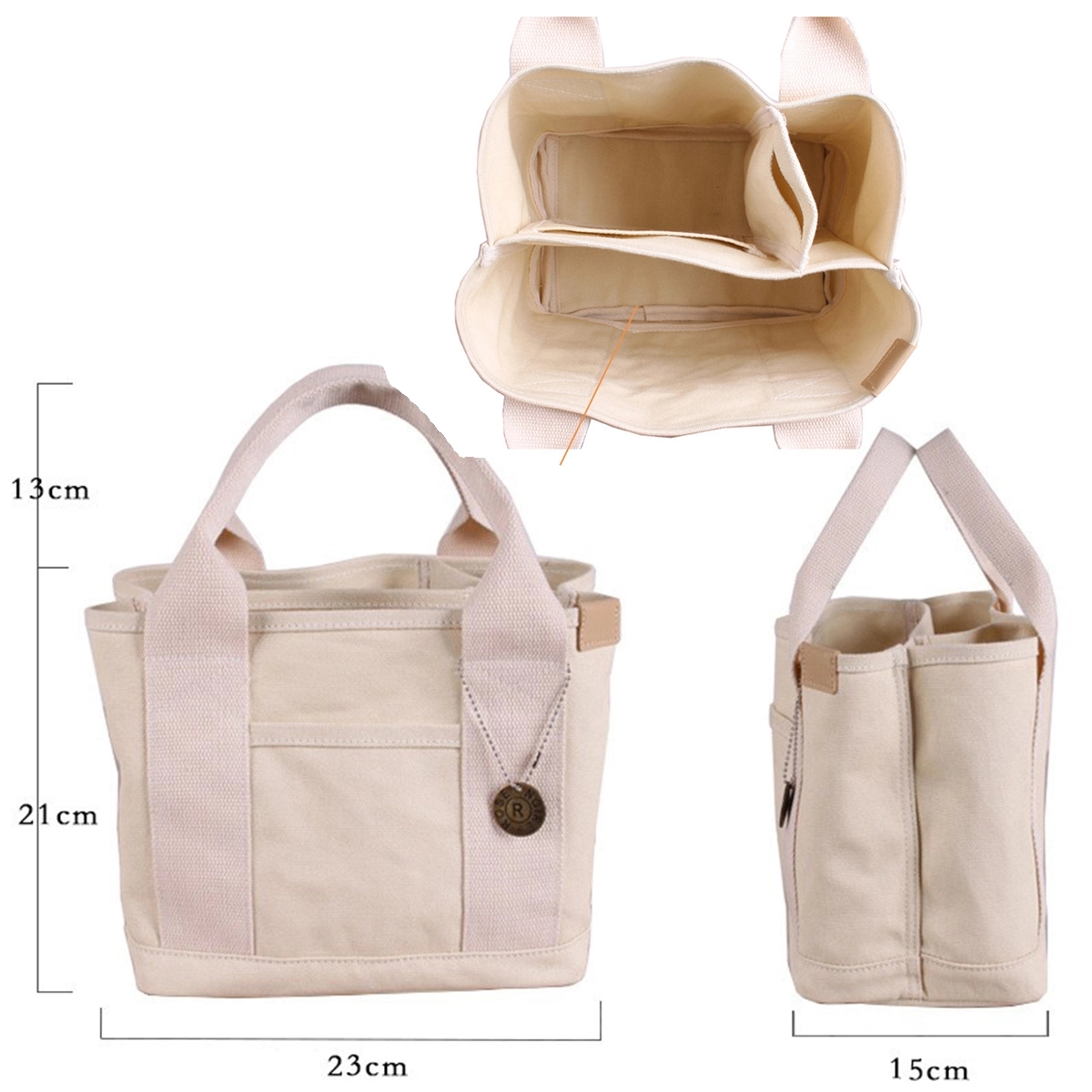16Oz Canvas Lunch Bag 4