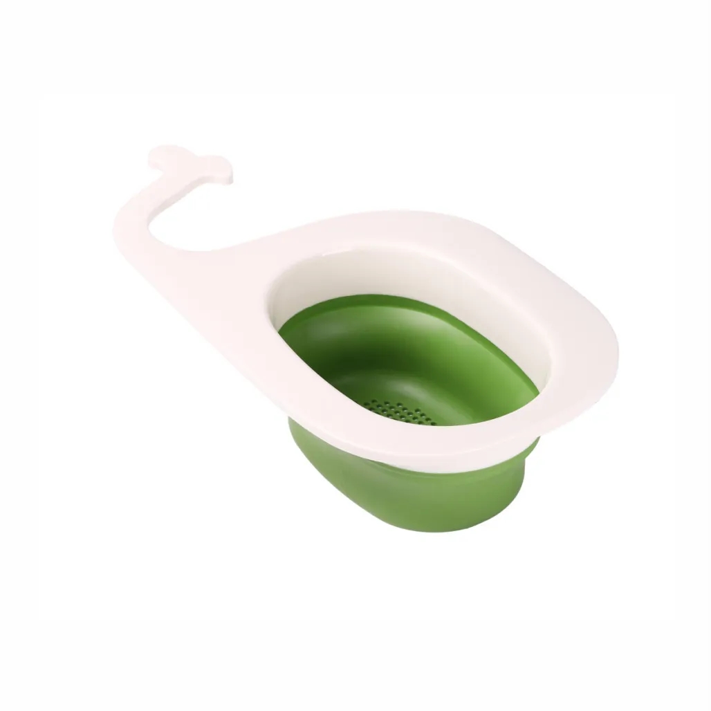Whale Foldable Drain Basket Food Residue Filter Net 6