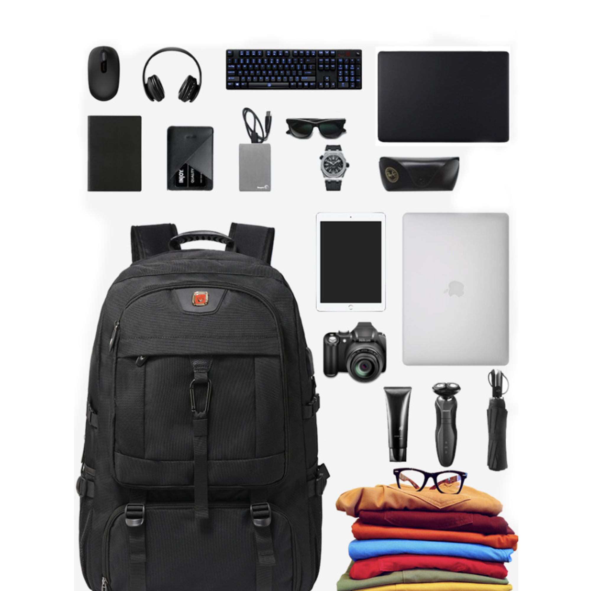 Spacious Mountaineering Backpack 3