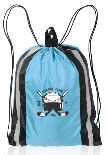 Large Reflector Drawstring Backpacks