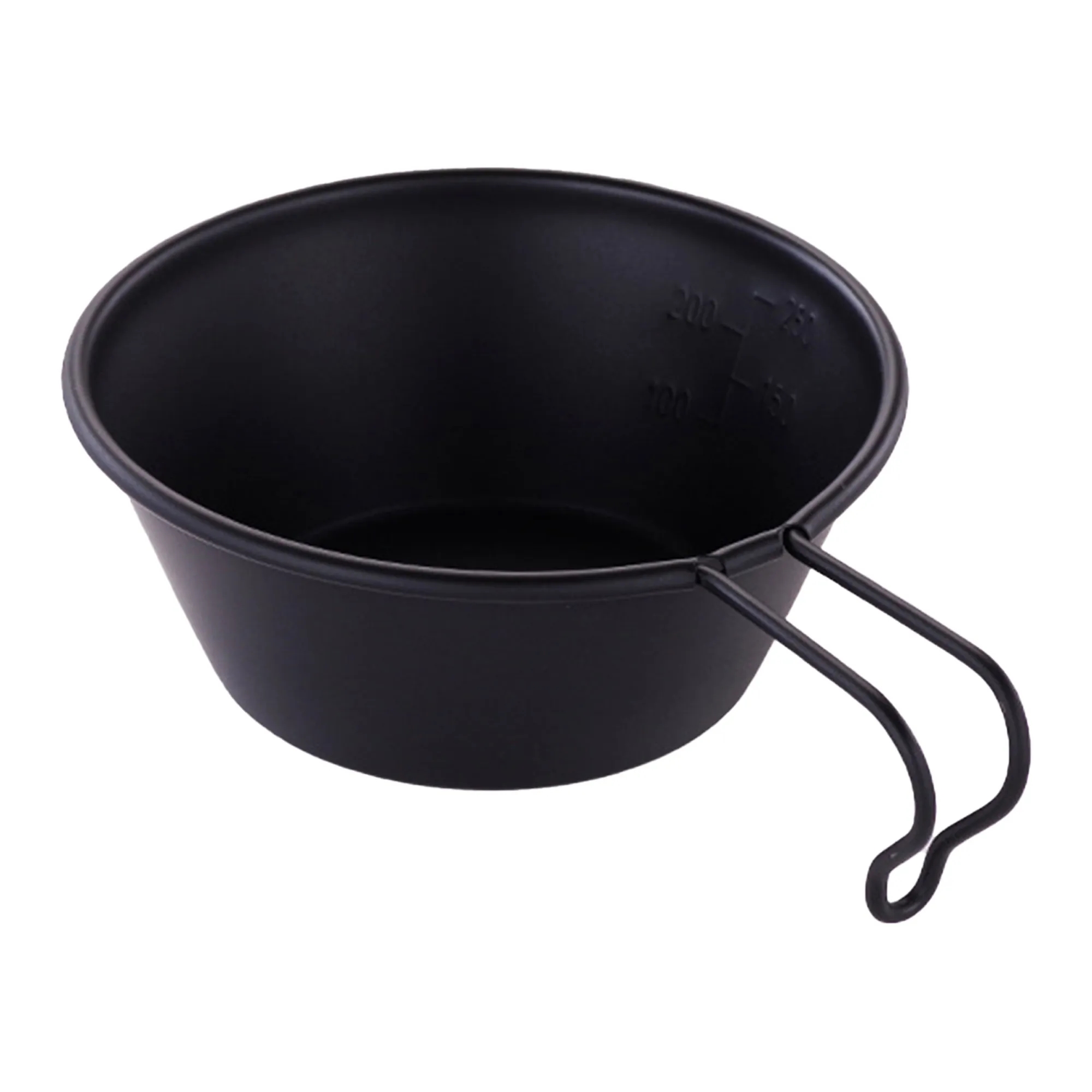 Non-Stick Coated 304 Stainless Steel 10oz Camping Bowl 4