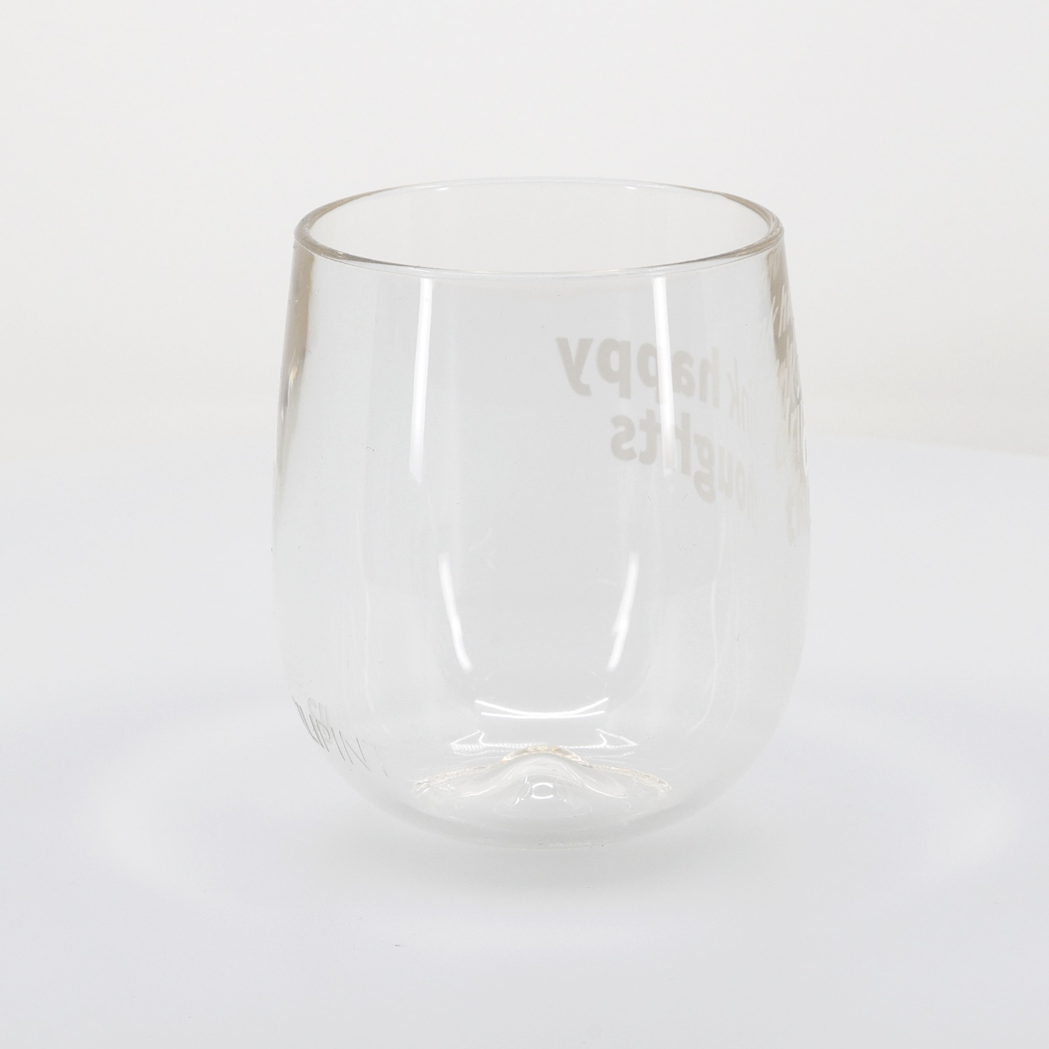 Silipint® Clear Stemless Wine Glass - 12 oz. 53