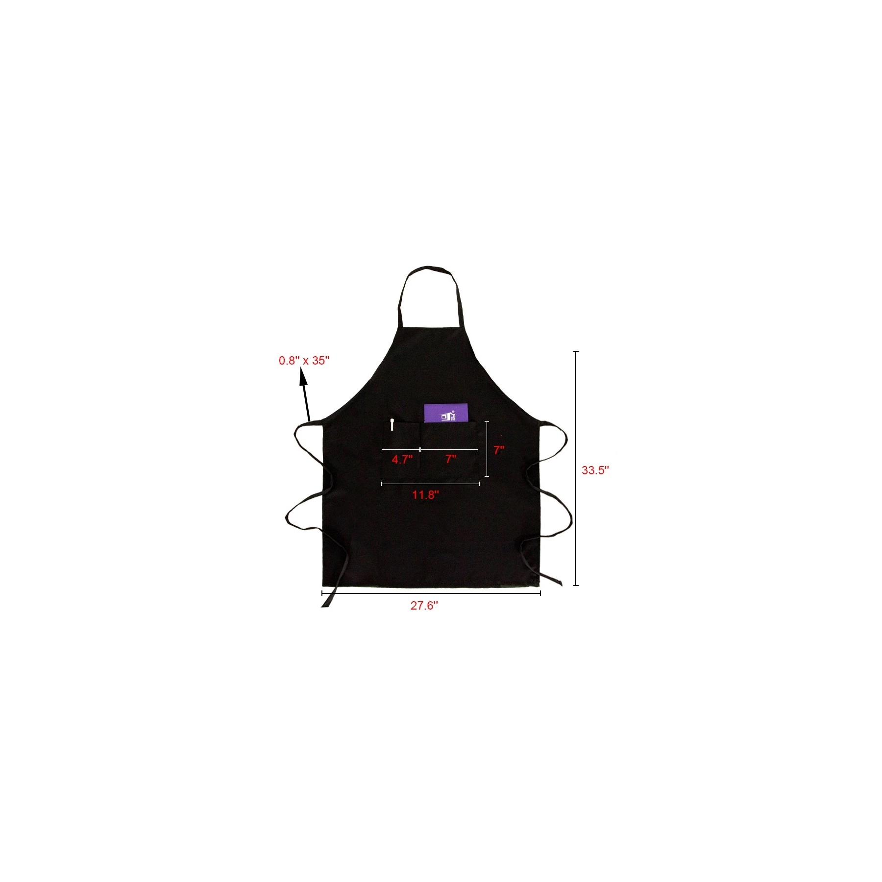 Unisex Polyester Apron 4