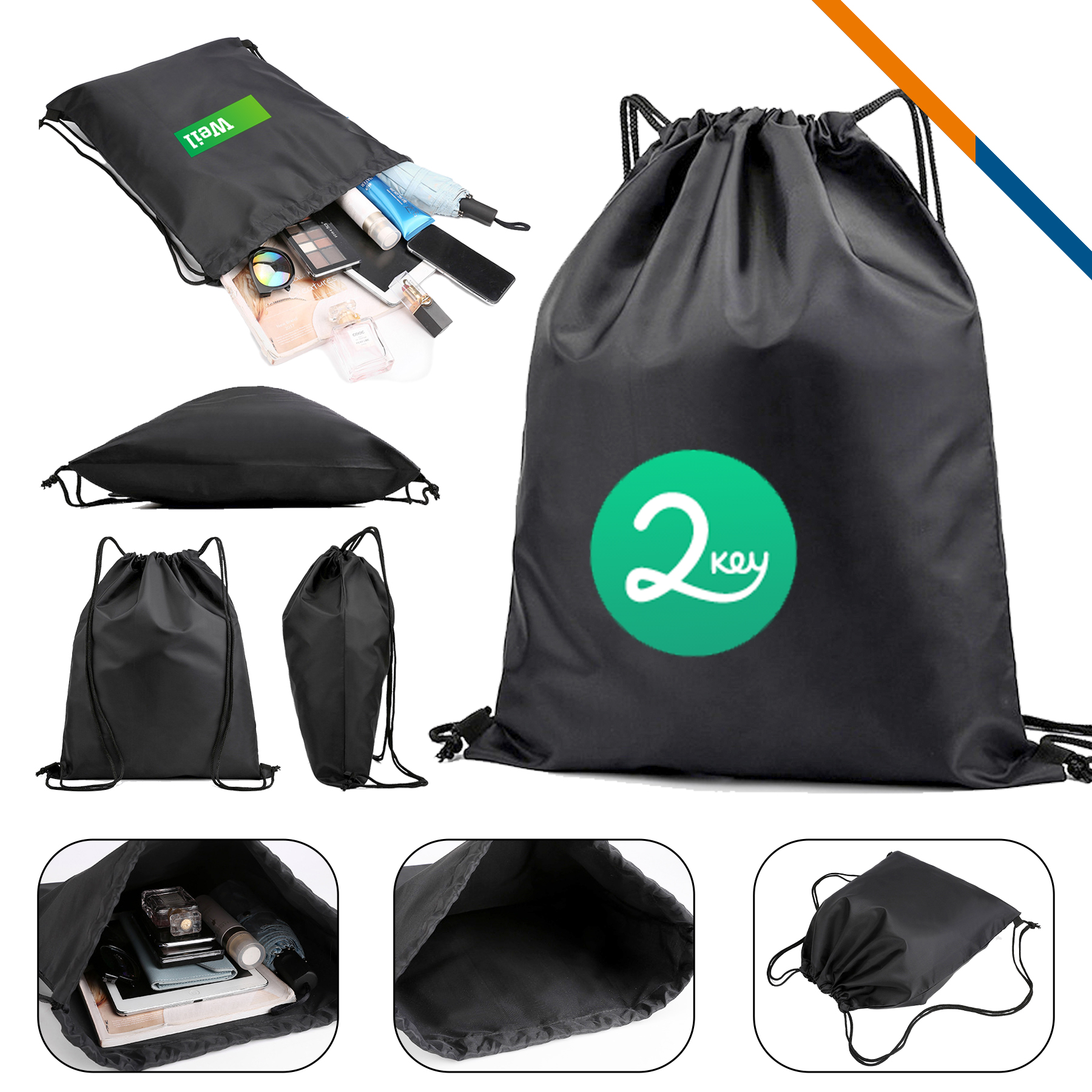 Thalia Drawstring Backpack 5