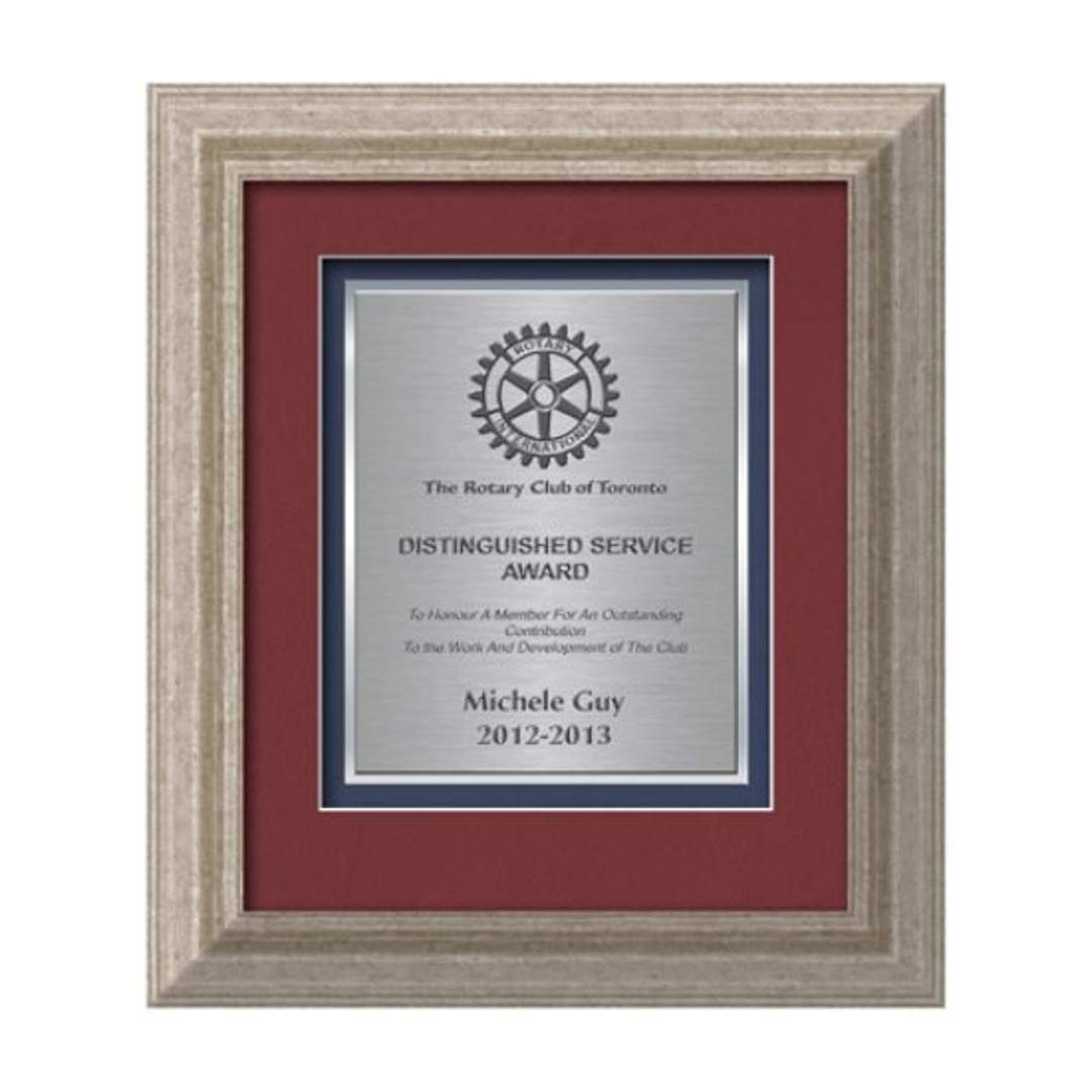 Terrene Certificate TexEtch - Antique Silver 1