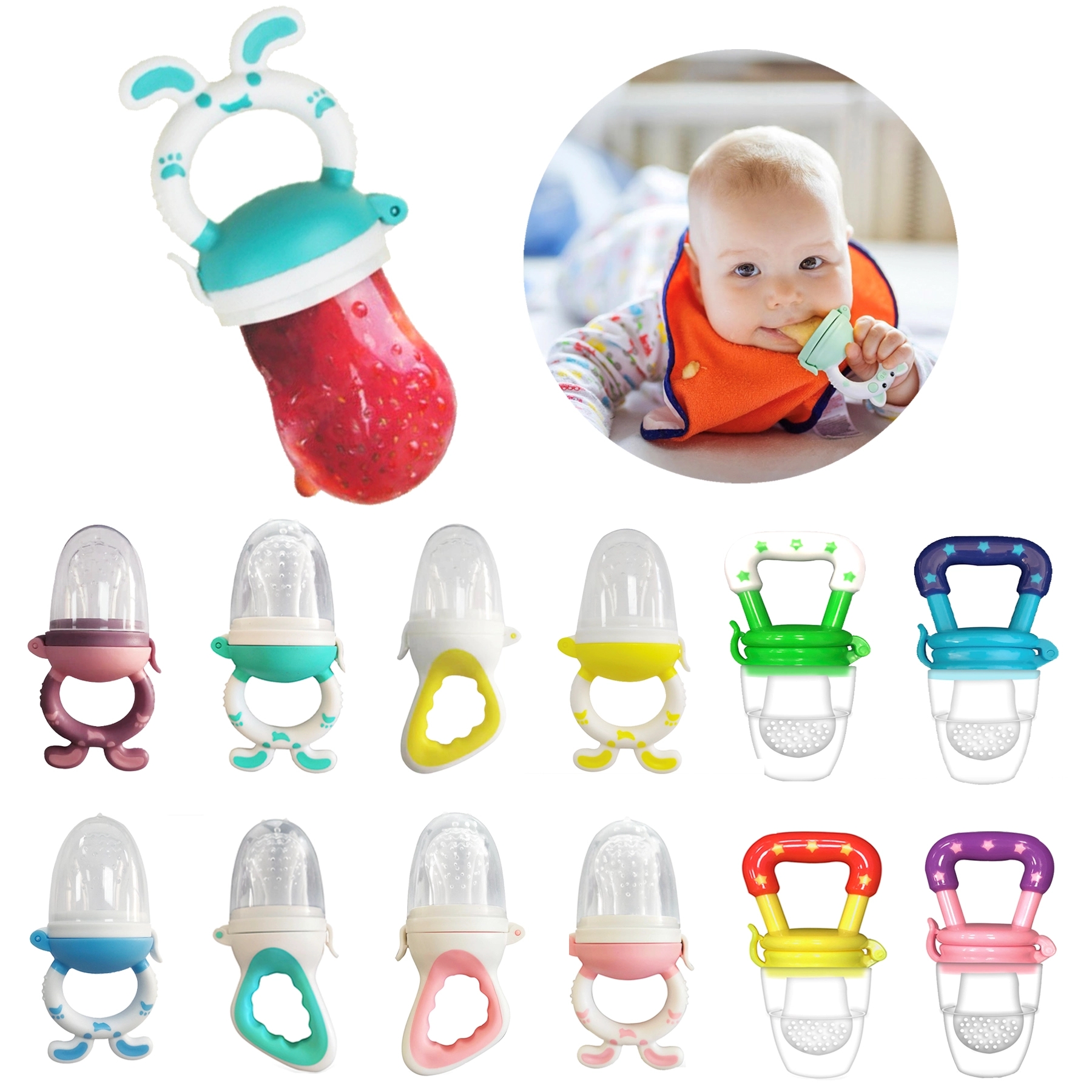 Baby Food Feeder Pacifier 6