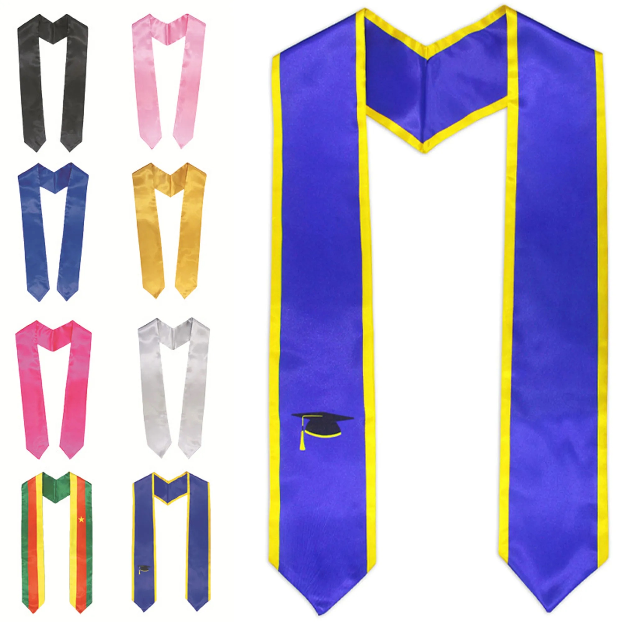 Full Color Graduation Stole For Unisex 1