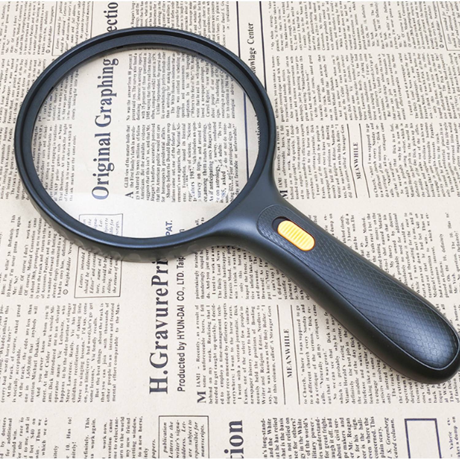 LED lighted magnifiers, custom ruler with logo imprint 4