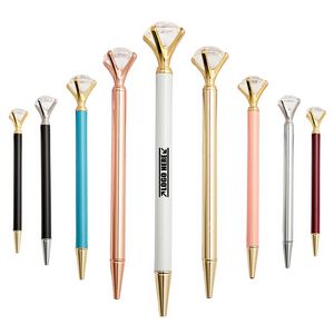 Luxury Big Top Diamond Metal Pen 12