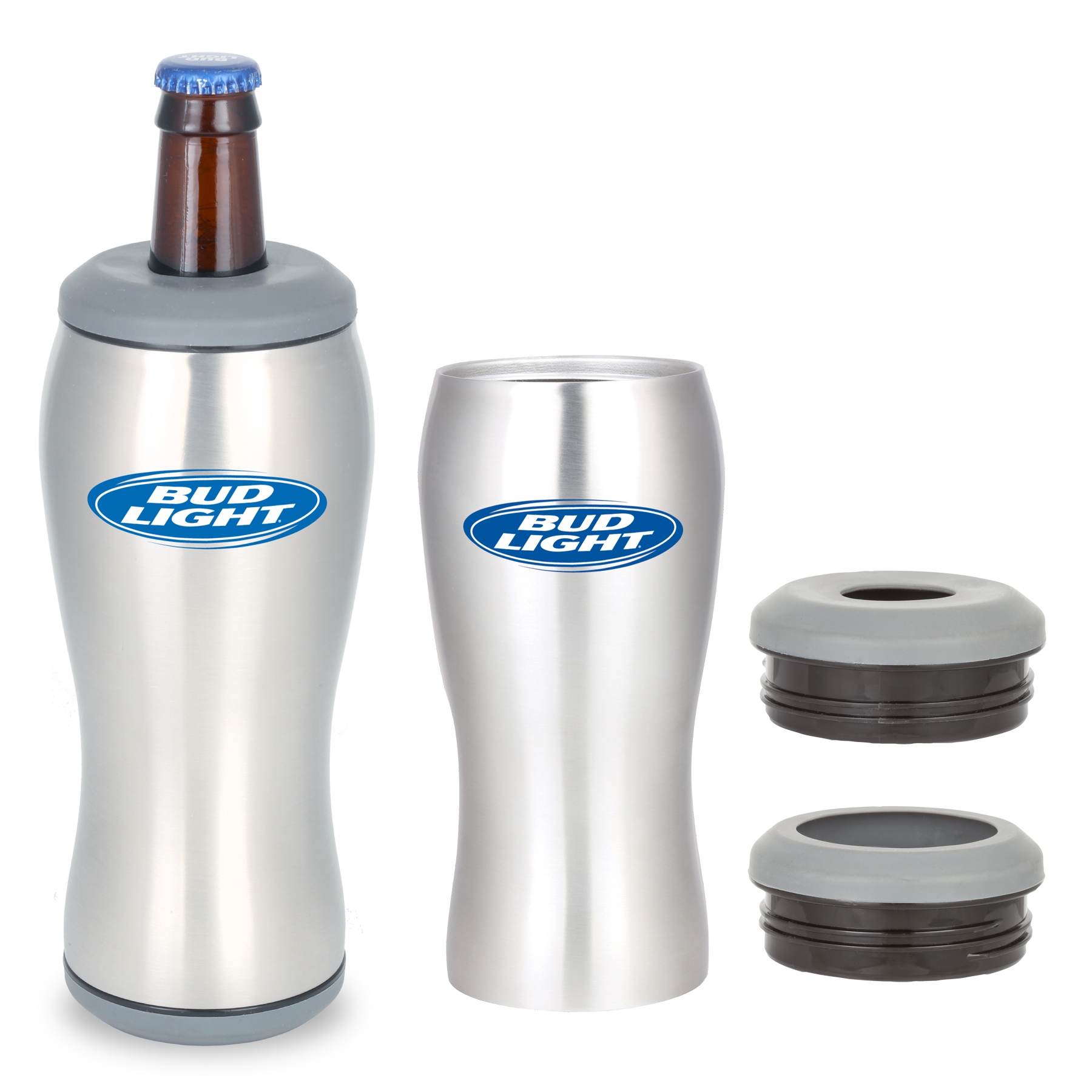 Chillz 3-in-1 Stainless Steel Insulator w/Carabiner 2