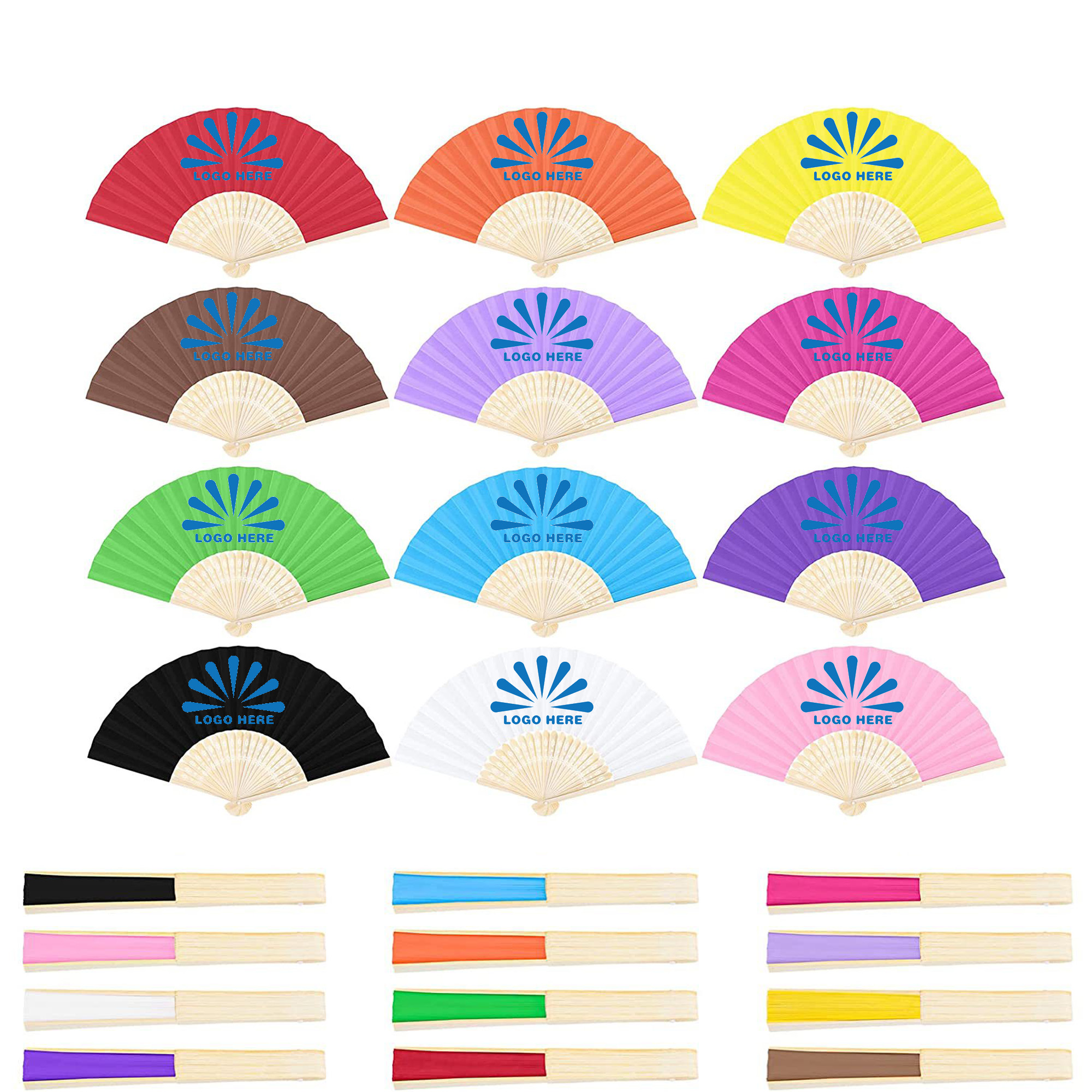 Full Color Folding Fan 8
