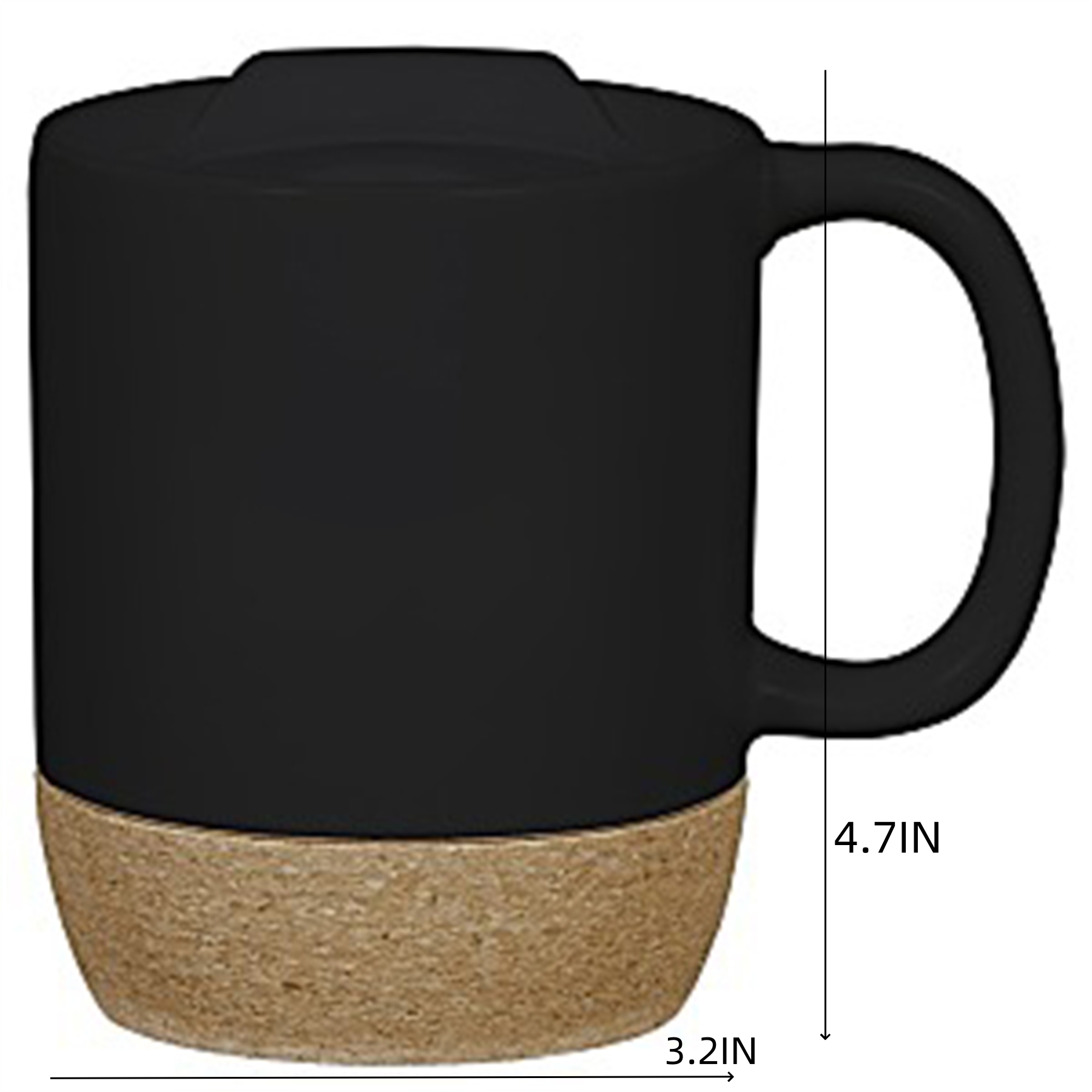 Cork Bottom Ceramic Mug 6