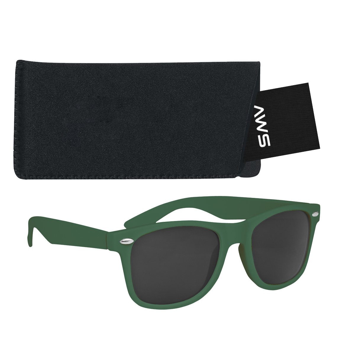 Aws Velvet Touch Malibu Sunglasses With Pouch & Hang Tag 10