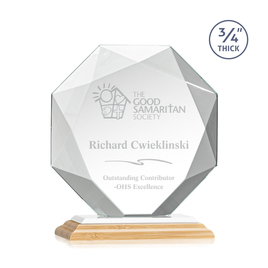 Bradford Award - Bamboo/White 9