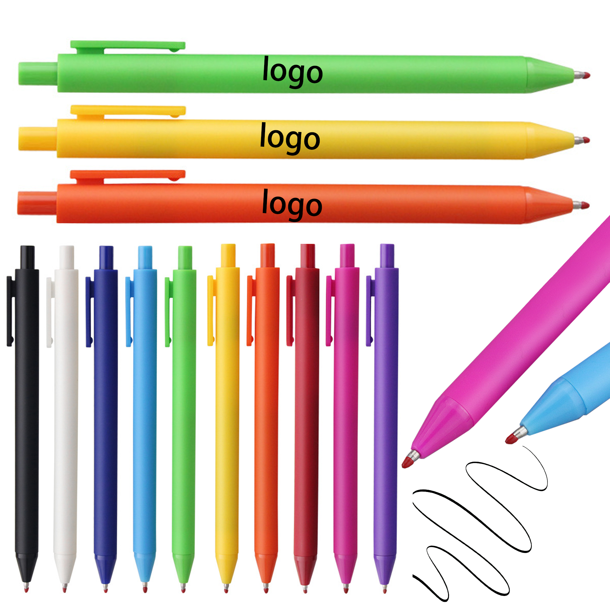 Pastel Candy Retractable Pen 2