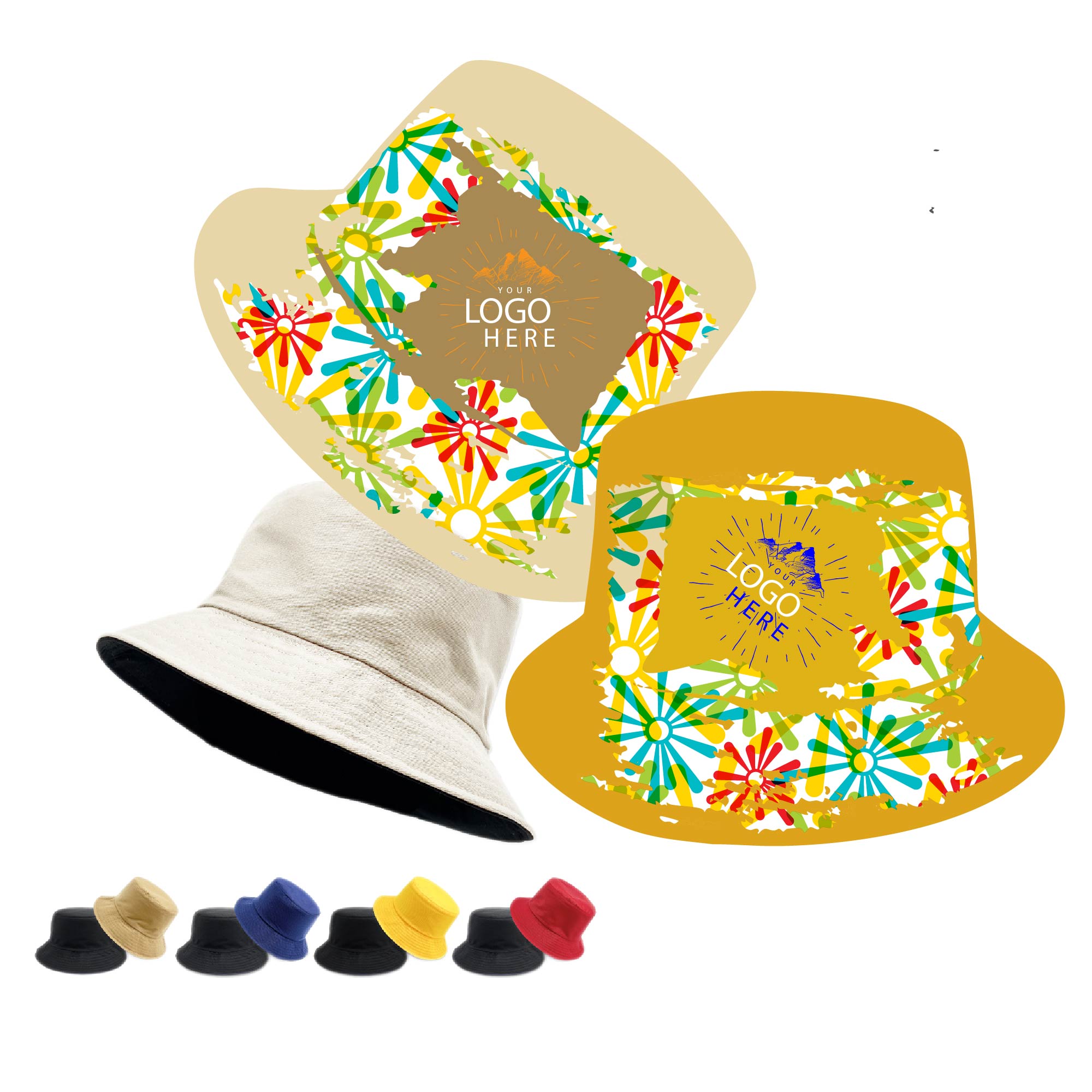 Full Color Fisherman Bucket Hat 2
