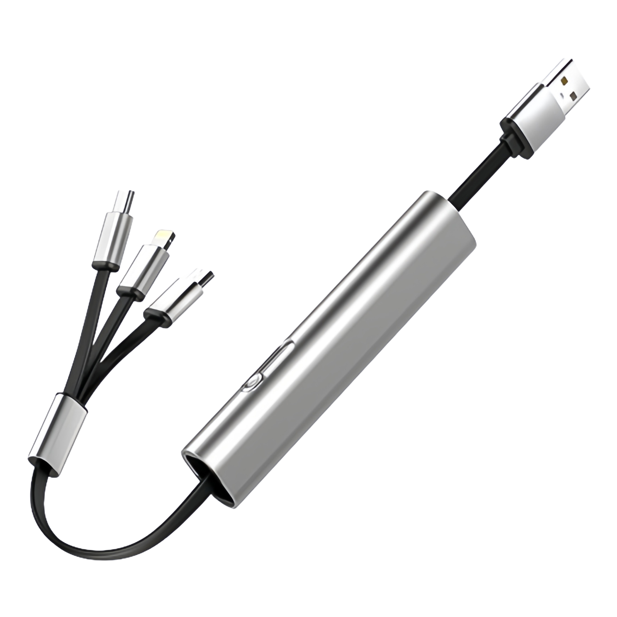 3-in-1 Retractable Charging Cable with Fast Charge 4