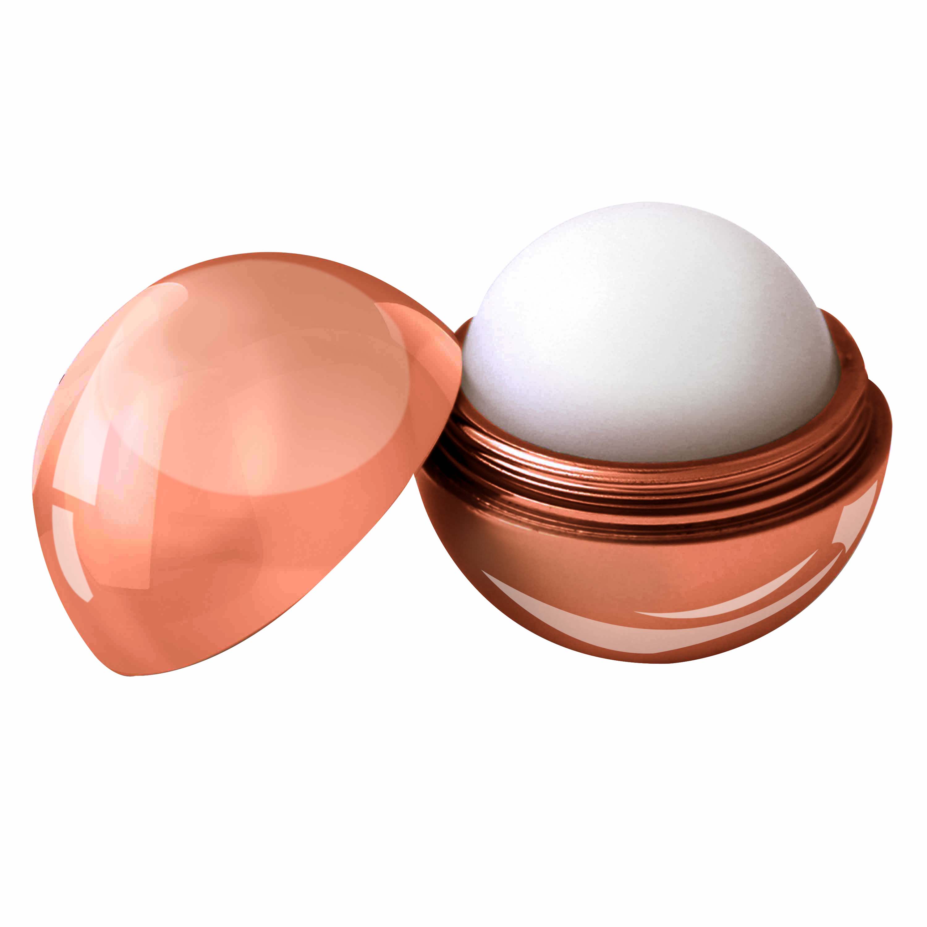 Metallic Finish Round Lip Balm 5