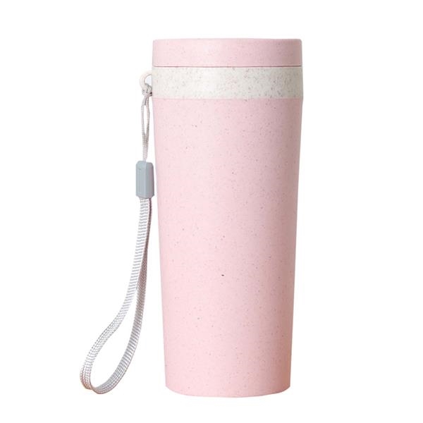 Wheat Straw Plastic Cup Water Bottle 4