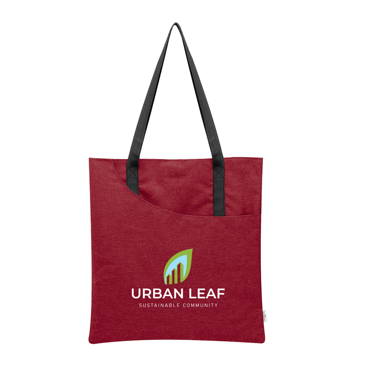 Swoop Heathered rPET Tote Bag 9