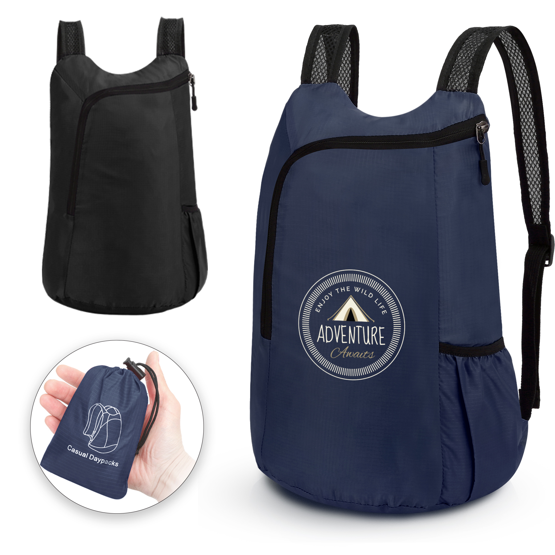 Lightweight Foldable Travel Hiking Backpack 8