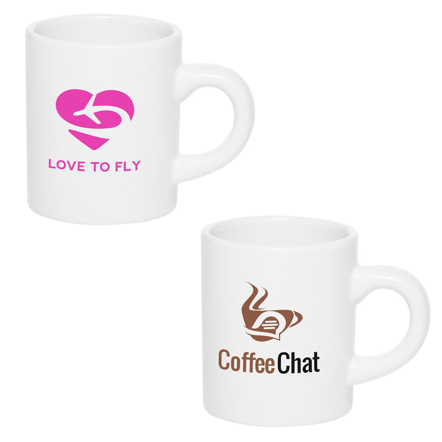 Mini Ceramic Stoneware Coffee Mugs 4
