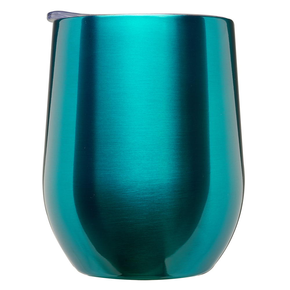 11 oz Largo Stemless Wine Glass with Lid 46