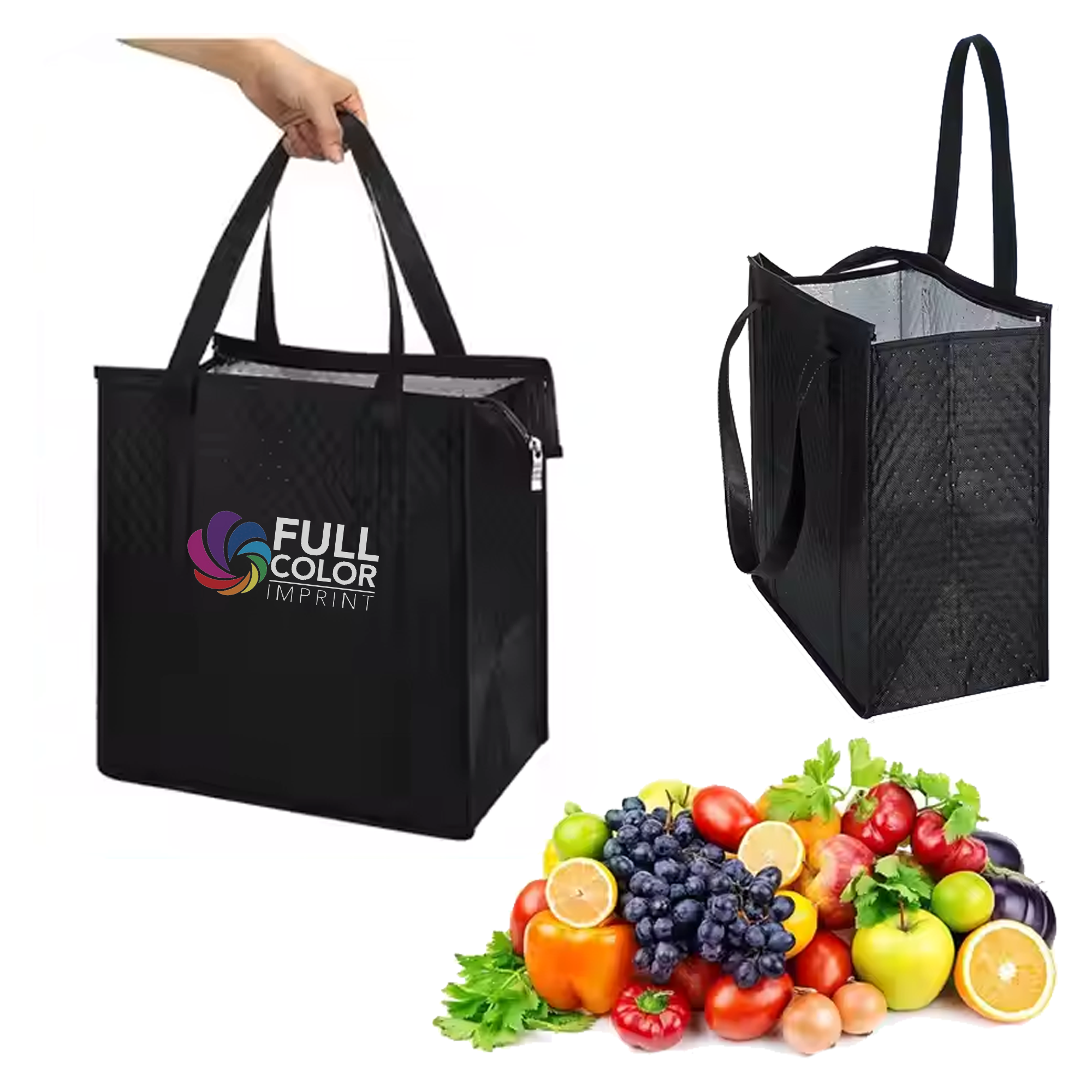 MOQ 10pcs Thermal Fresh Grocery Tote 1