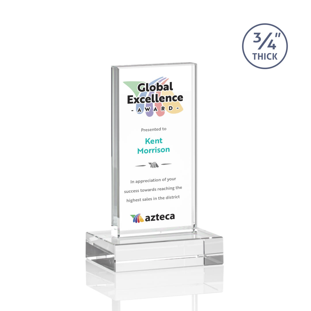 Holmes VividPrint™ Award - Clear 2