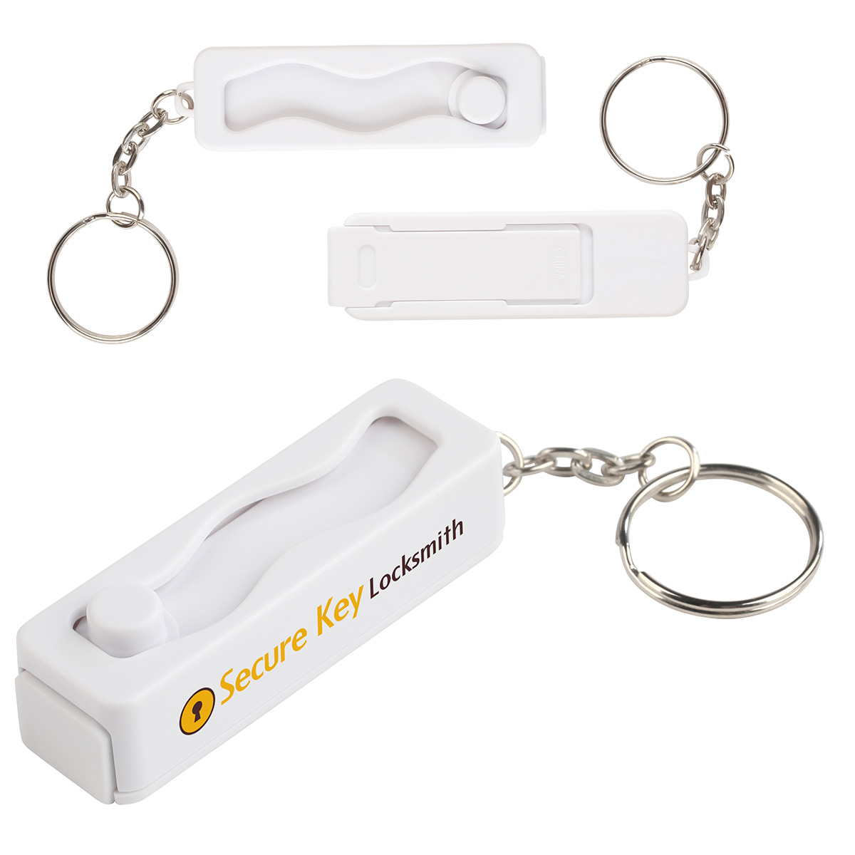 Contour Phone Stand Key Chain with Finger Fidget 22