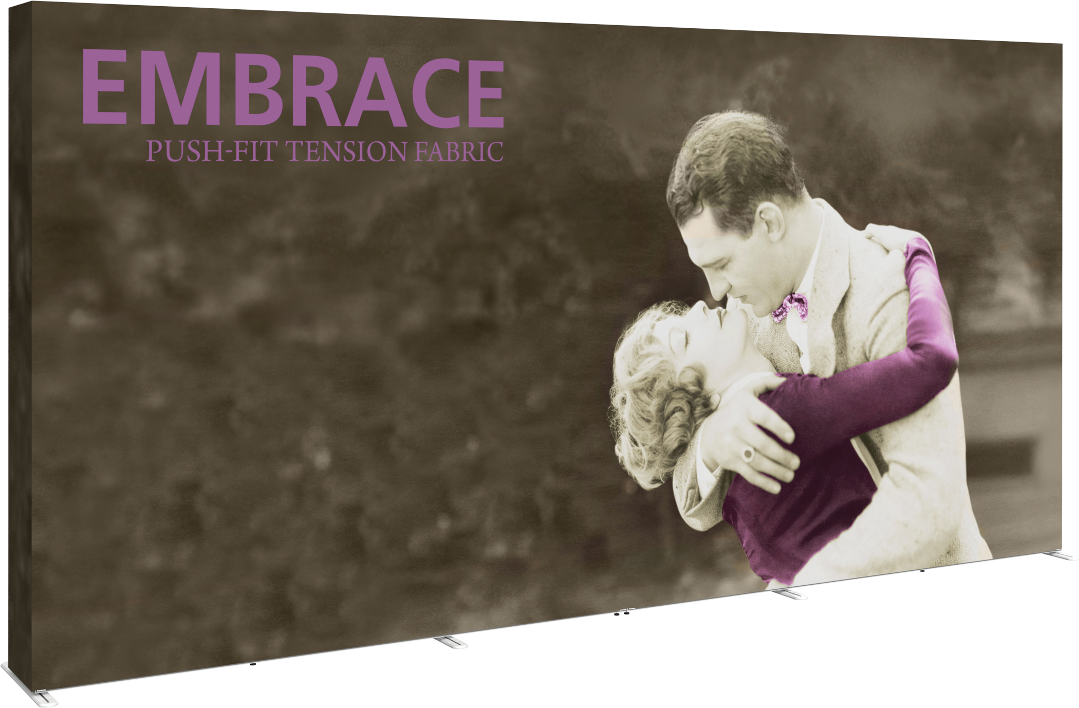 Embrace 15ft. Full Height Inline Display W/ Full Fitted Graphic