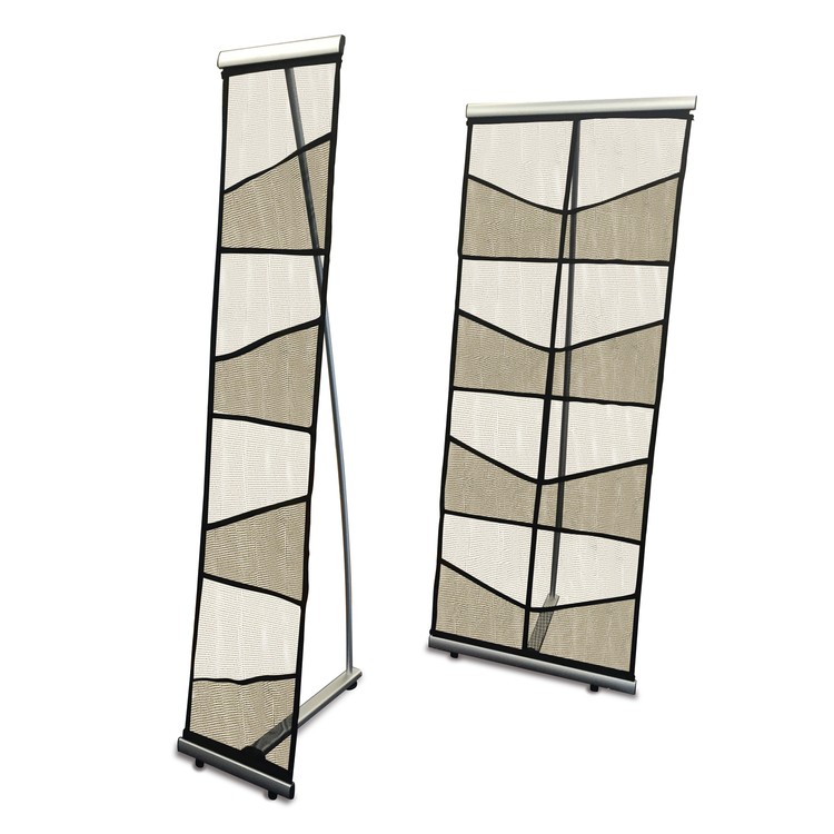 Mesh Pocket Brochure Holder Double (8 Pockets) 3