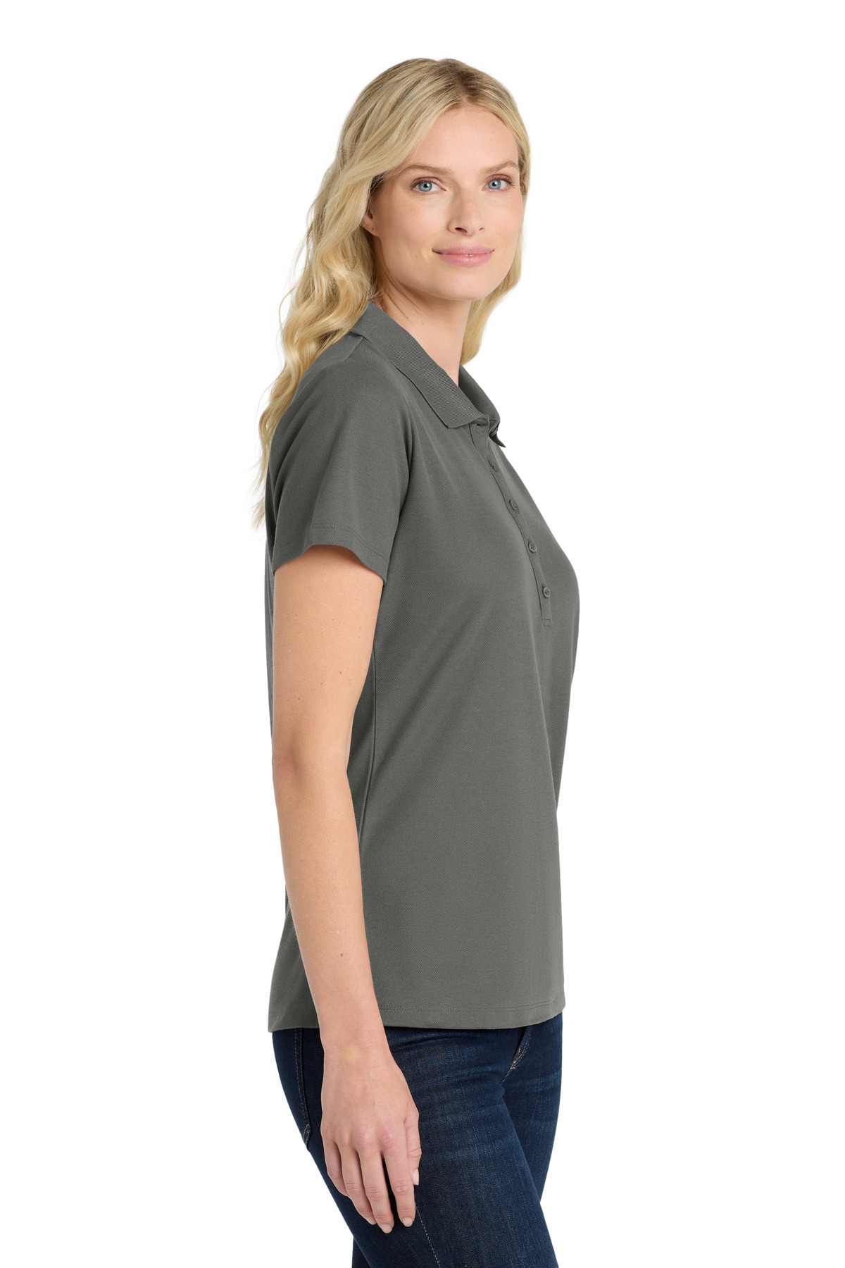 Port Authority Women's SuperPro React Polo. LK810 35