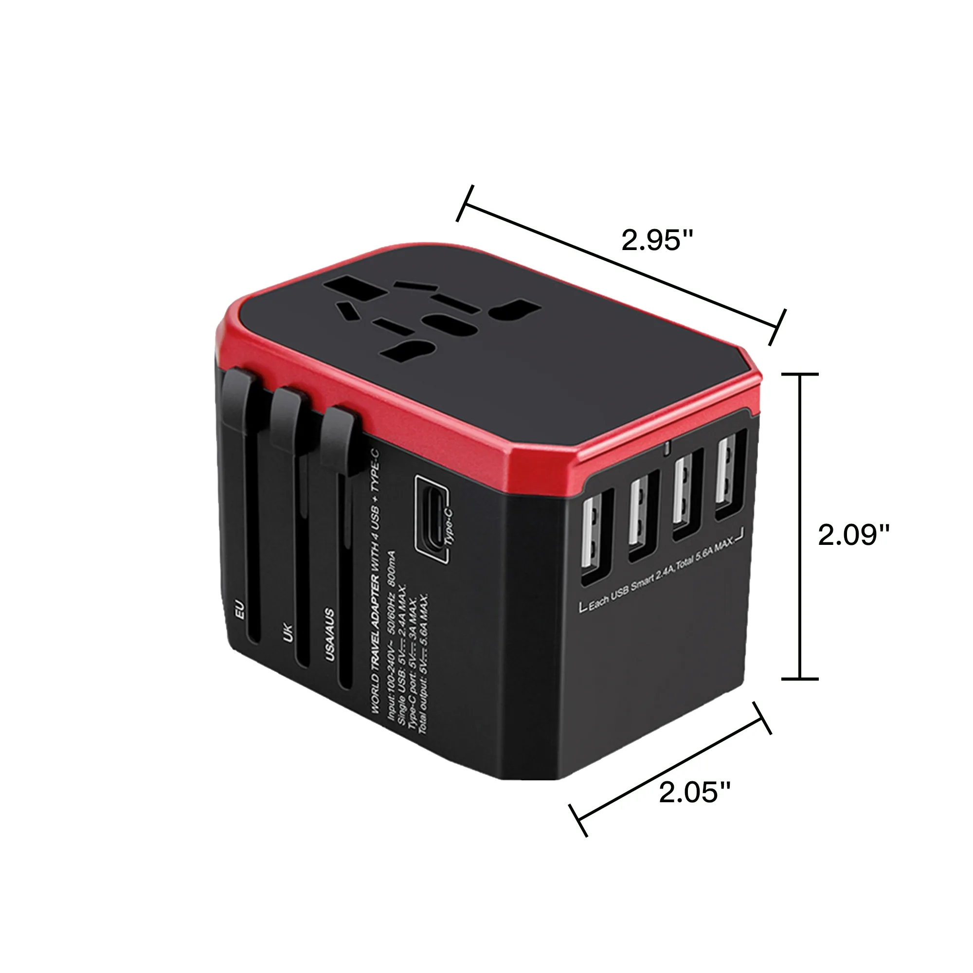Universal Travel Adapter With Carry Bag 8
